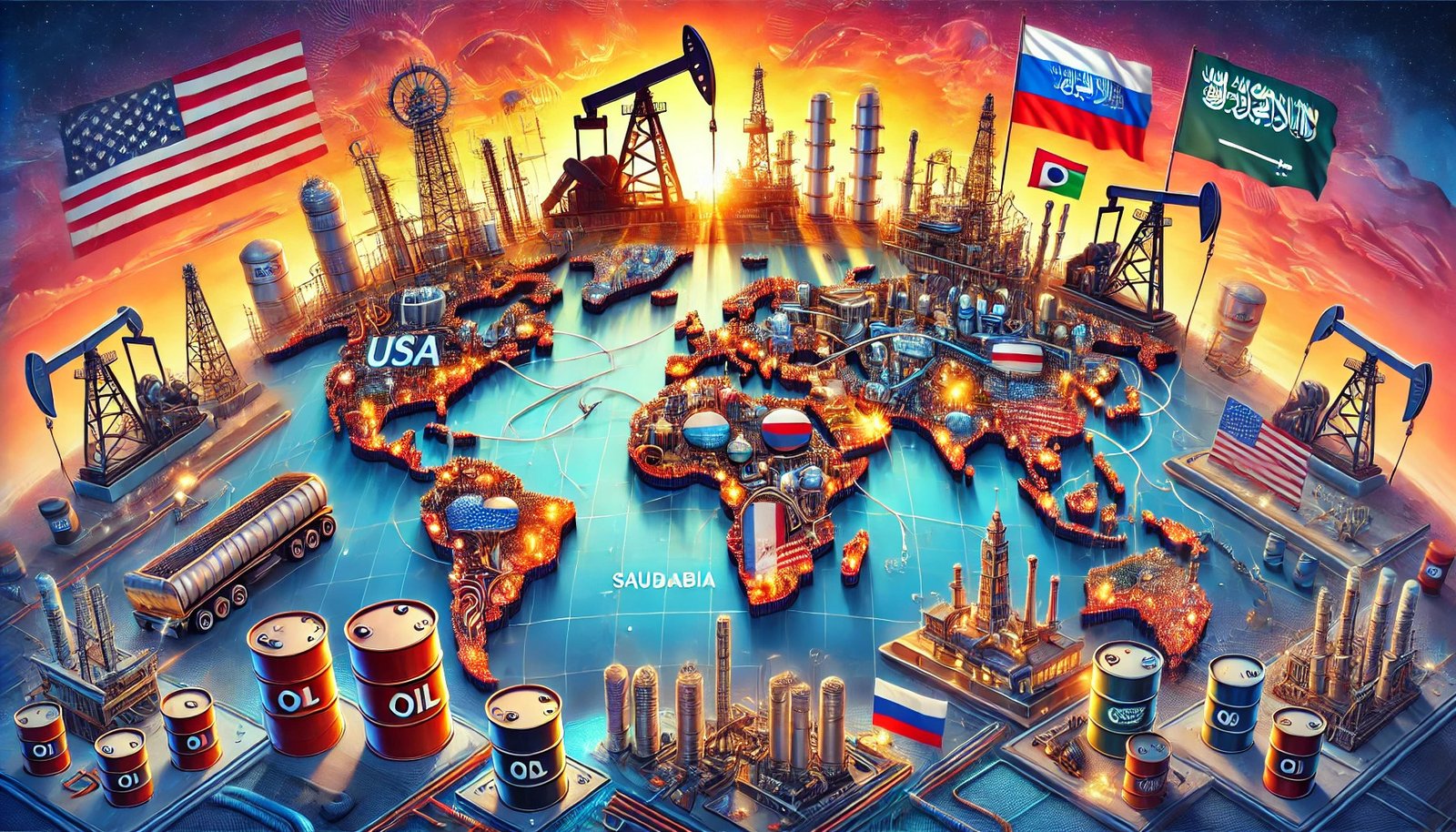 জ্বালানি তেল উৎপাদনে শীর্ষ দেশ: বিশ্ববাজারের নেতৃত্বে কারা?