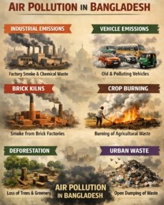 What Are the Main Causes of Air Pollution in Bangladesh?
